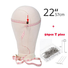 Load image into Gallery viewer, 10 Piece Wig Making Kit Block Mannequin Head With Stand