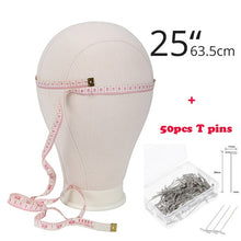 Load image into Gallery viewer, 10 Piece Wig Making Kit Block Mannequin Head With Stand