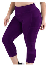 Load image into Gallery viewer, S-4XL Women Plus Size Pocket Push Up High waist Gym Yoga Run Fitness Sports Wear Leggings Clothing