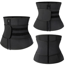 Load image into Gallery viewer, Waist Trainer Sweat Body Shaper Women Slimming Belly Reducing Shaper Workout Trimmer Belt Corset Shapewear