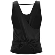 Load image into Gallery viewer, Yoga Vest, Sports Tank Top, Women Sleeveless Cross Gym Top, Athletic Fitness Workout Vest