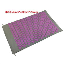 Load image into Gallery viewer, Acupressure Massage Yoga Mat with Pillow