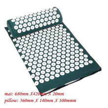 Load image into Gallery viewer, Acupressure Massage Yoga Mat with Pillow