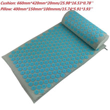 Load image into Gallery viewer, Acupressure Massage Yoga Mat with Pillow