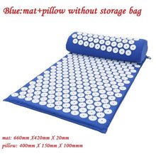 Load image into Gallery viewer, Acupressure Massage Yoga Mat with Pillow