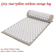 Load image into Gallery viewer, Acupressure Massage Yoga Mat with Pillow