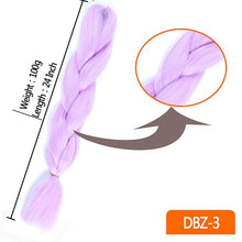 Load image into Gallery viewer, Jumbo Braids Synthetic Extensions