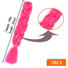 Load image into Gallery viewer, Jumbo Braids Synthetic Extensions