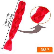 Load image into Gallery viewer, Jumbo Braids Synthetic Extensions