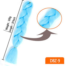 Load image into Gallery viewer, Jumbo Braids Synthetic Extensions