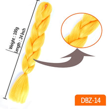 Load image into Gallery viewer, Jumbo Braids Synthetic Extensions