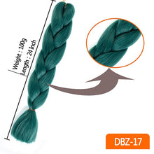 Load image into Gallery viewer, Jumbo Braids Synthetic Extensions