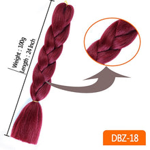 Load image into Gallery viewer, Jumbo Braids Synthetic Extensions