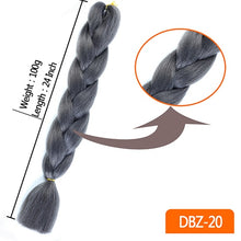 Load image into Gallery viewer, Jumbo Braids Synthetic Extensions