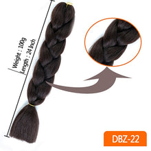 Load image into Gallery viewer, Jumbo Braids Synthetic Extensions