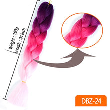 Load image into Gallery viewer, Jumbo Braids Synthetic Extensions