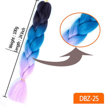 Load image into Gallery viewer, Jumbo Braids Synthetic Extensions