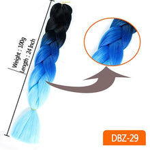 Load image into Gallery viewer, Jumbo Braids Synthetic Extensions