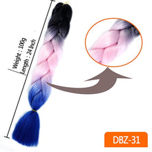 Load image into Gallery viewer, Jumbo Braids Synthetic Extensions