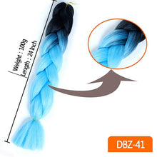 Load image into Gallery viewer, Jumbo Braids Synthetic Extensions