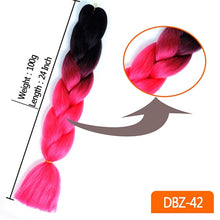 Load image into Gallery viewer, Jumbo Braids Synthetic Extensions
