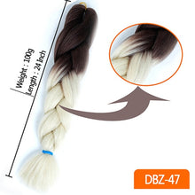 Load image into Gallery viewer, Jumbo Braids Synthetic Extensions