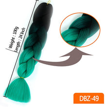 Load image into Gallery viewer, Jumbo Braids Synthetic Extensions