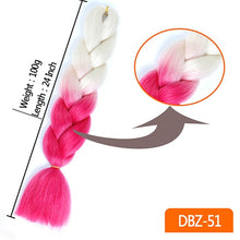 Load image into Gallery viewer, Jumbo Braids Synthetic Extensions