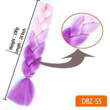 Load image into Gallery viewer, Jumbo Braids Synthetic Extensions