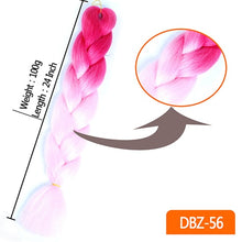 Load image into Gallery viewer, Jumbo Braids Synthetic Extensions