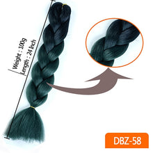 Load image into Gallery viewer, Jumbo Braids Synthetic Extensions