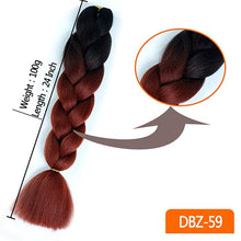 Load image into Gallery viewer, Jumbo Braids Synthetic Extensions