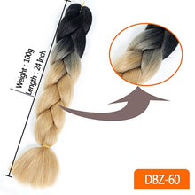 Load image into Gallery viewer, Jumbo Braids Synthetic Extensions