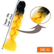 Load image into Gallery viewer, Jumbo Braids Synthetic Extensions