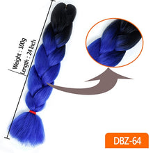 Load image into Gallery viewer, Jumbo Braids Synthetic Extensions