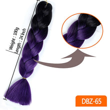 Load image into Gallery viewer, Jumbo Braids Synthetic Extensions