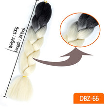 Load image into Gallery viewer, Jumbo Braids Synthetic Extensions