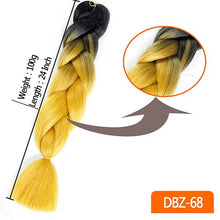 Load image into Gallery viewer, Jumbo Braids Synthetic Extensions