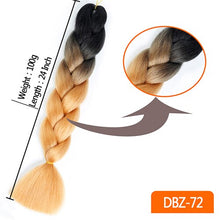 Load image into Gallery viewer, Jumbo Braids Synthetic Extensions