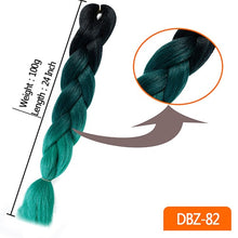 Load image into Gallery viewer, Jumbo Braids Synthetic Extensions