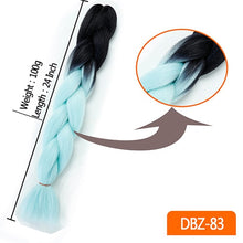 Load image into Gallery viewer, Jumbo Braids Synthetic Extensions