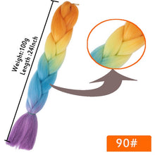 Load image into Gallery viewer, Jumbo Braids Synthetic Extensions