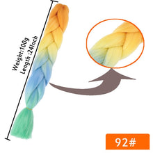 Load image into Gallery viewer, Jumbo Braids Synthetic Extensions