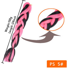 Load image into Gallery viewer, Jumbo Braids Synthetic Extensions