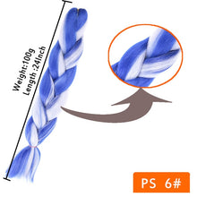 Load image into Gallery viewer, Jumbo Braids Synthetic Extensions