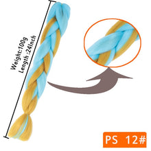 Load image into Gallery viewer, Jumbo Braids Synthetic Extensions