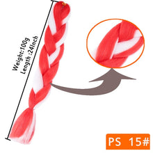 Load image into Gallery viewer, Jumbo Braids Synthetic Extensions