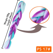 Load image into Gallery viewer, Jumbo Braids Synthetic Extensions