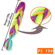 Load image into Gallery viewer, Jumbo Braids Synthetic Extensions