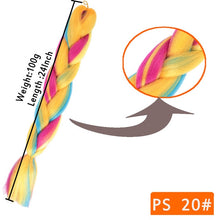 Load image into Gallery viewer, Jumbo Braids Synthetic Extensions